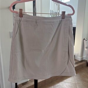 Tribal Khaki Athletic Skort | Built-In Shorts | Golf Tennis Skirt | NWT